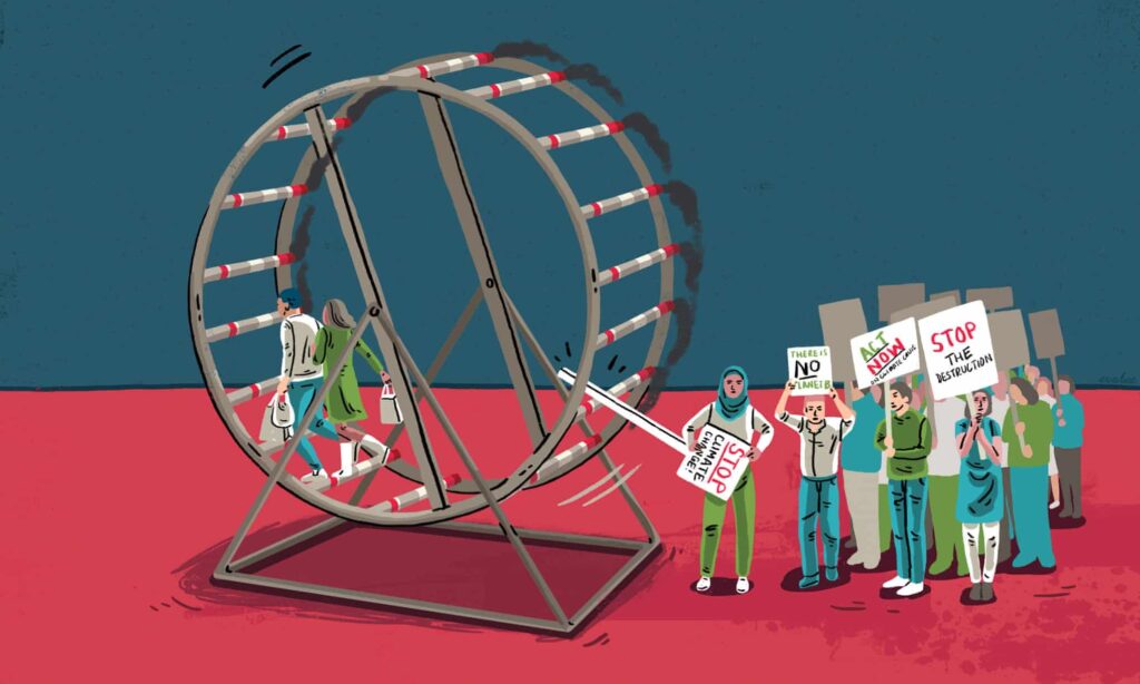 The big polluters’ masterstroke was to blame the climate crisis on you and me