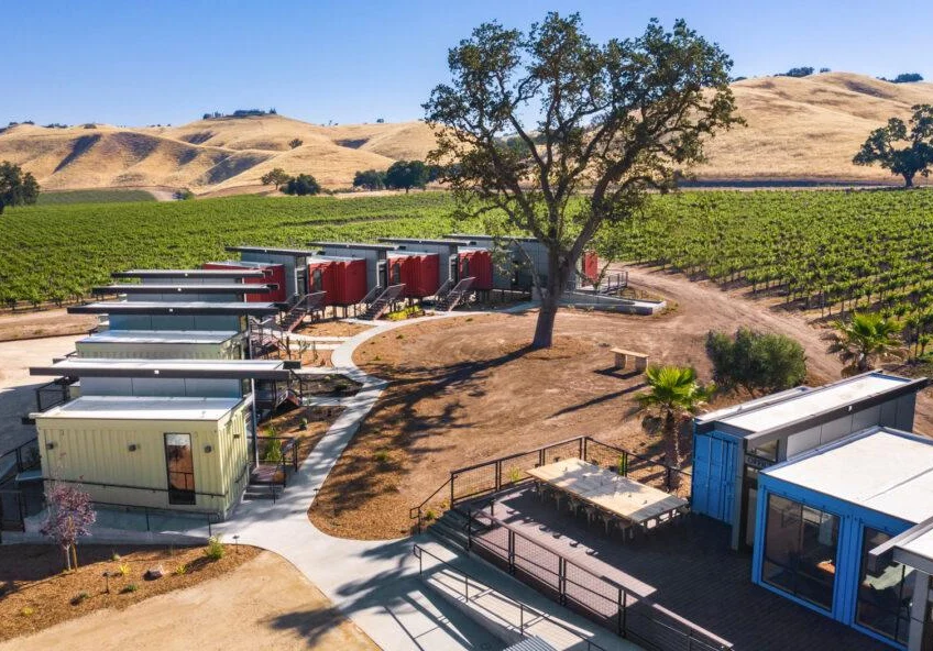 Cargotecture meets wine country in Paso Robles