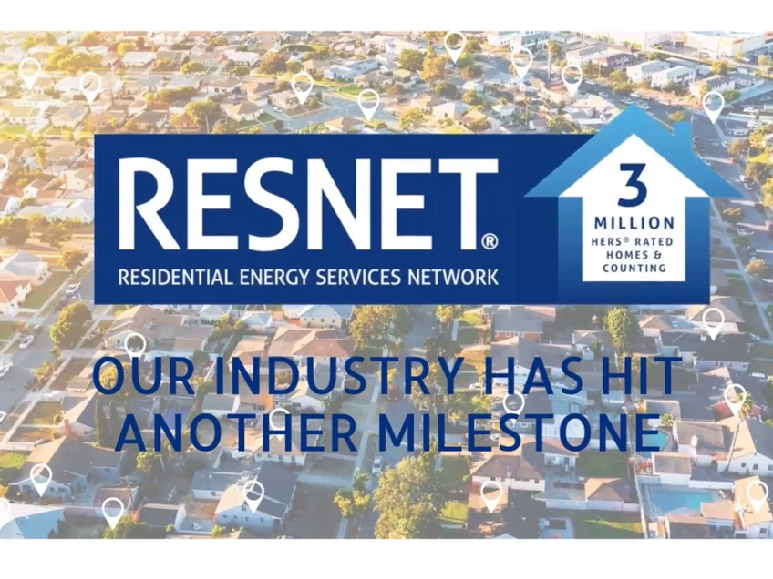 New RESNET Video Commemorating Three Million HERS® Rated Homes