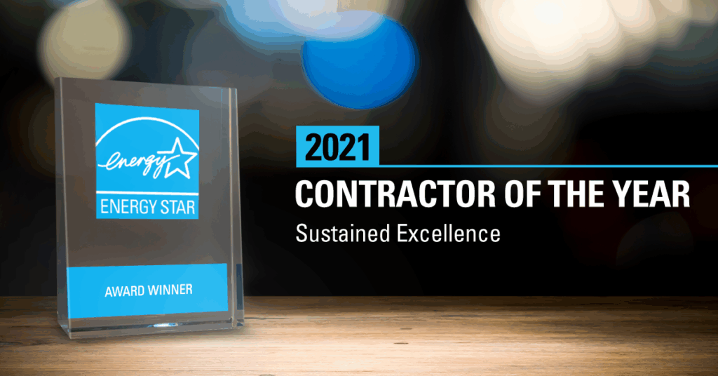 EDGE Energy Earns 2021 ENERGY STAR® Contractor of the Year – Sustained Excellence Award for Four Years in a Row