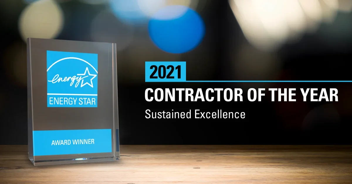 EDGE Energy Earns 2021 ENERGY STAR® Contractor of the Year – Sustained Excellence Award for Four Years in a Row