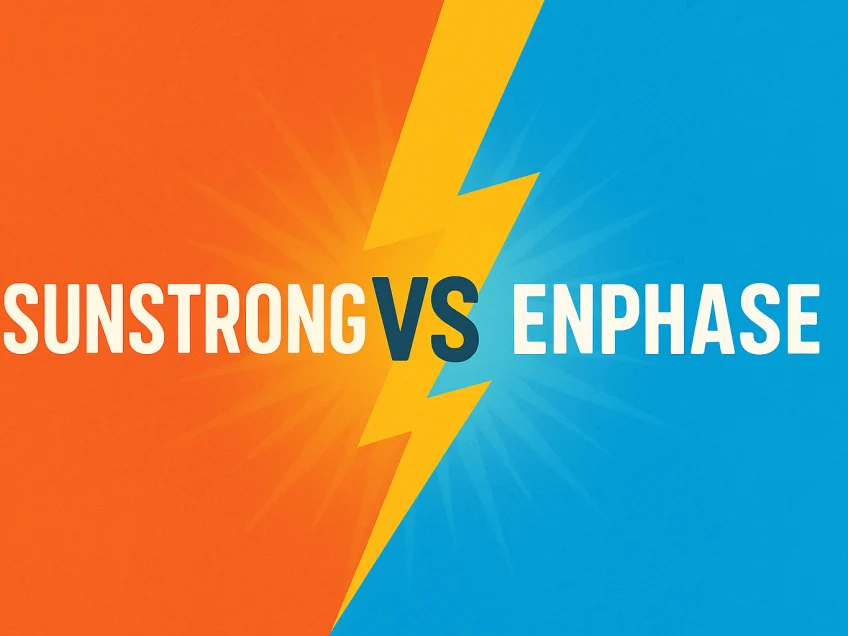 SunStrong Monitoring vs Enphase