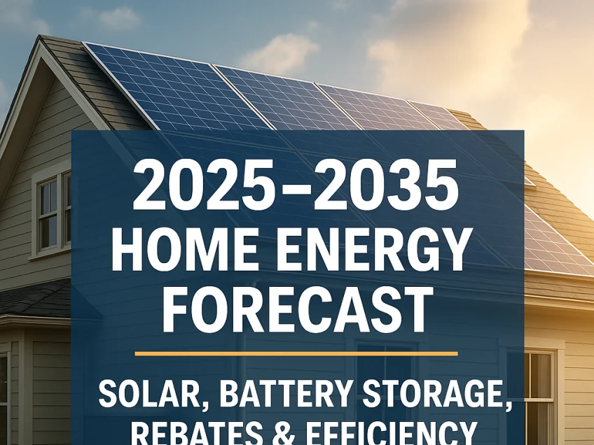 DMV Home Energy Forecast 2025–2035: Solar, Batteries & Rebates