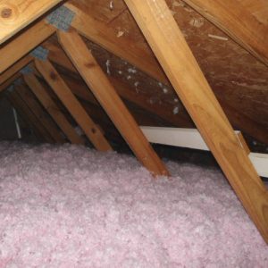 Attic insulation